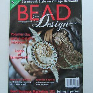 Bead Design Studio Steampunk Style with Vintage Hardware Beading Magazine 2012